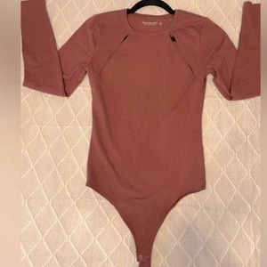 abercrombie super soft cutout bodysuit
